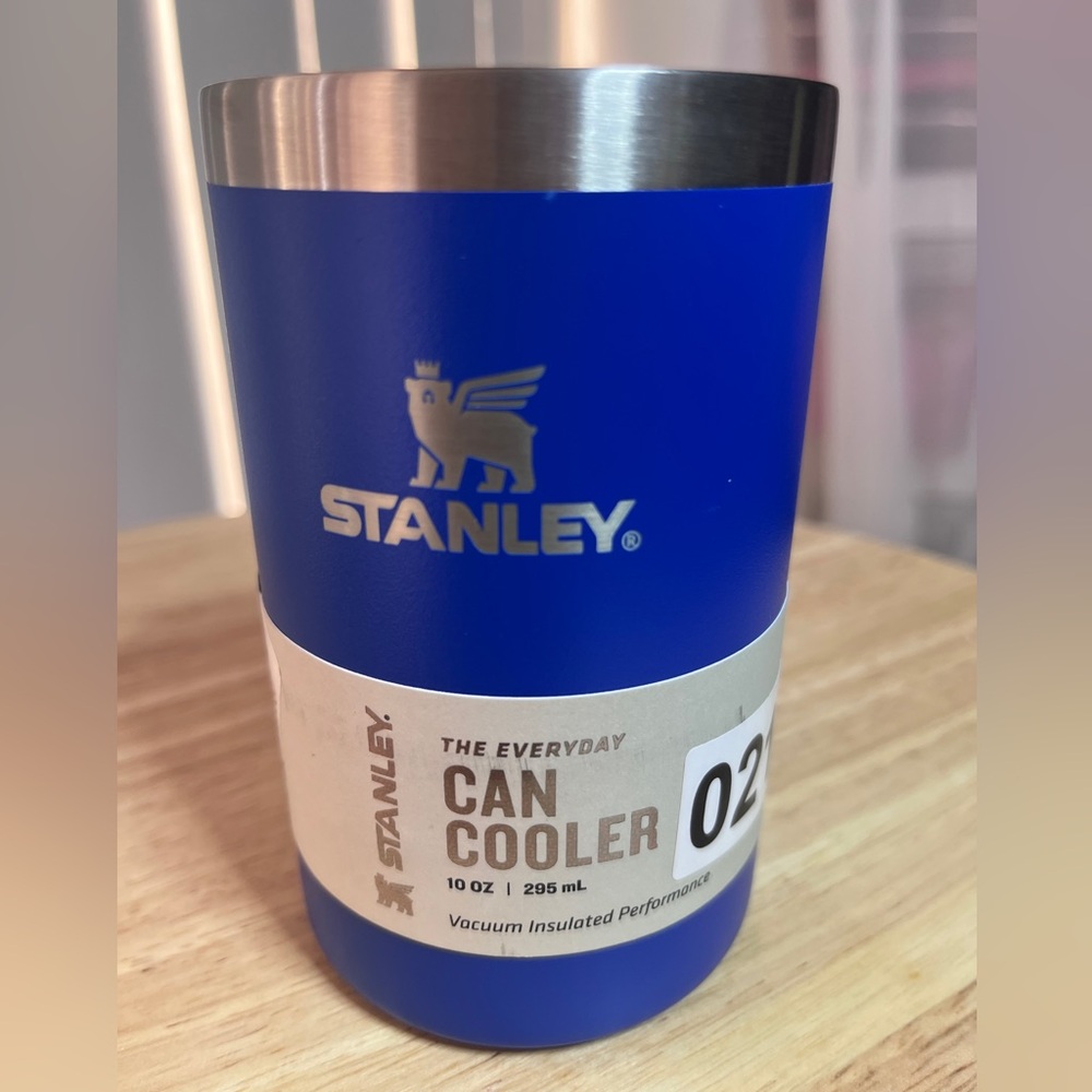 Stanley Blue Can Cooler No Lid